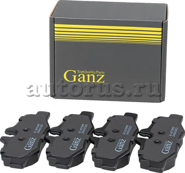 Колодки задние MERCEDES-BENZ Viano(W639) 2.0D-3.7 03> / Vito(W639 GANZ GIJ07099 Ganz. Артикул GIJ07099