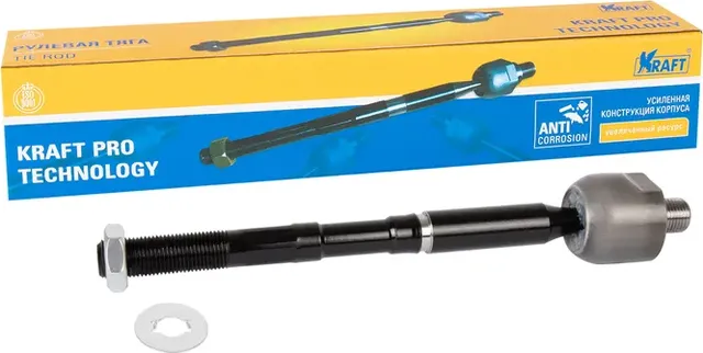 Рулевая тяга L=R (без наконечника) (Kraft). Артикул KT882709