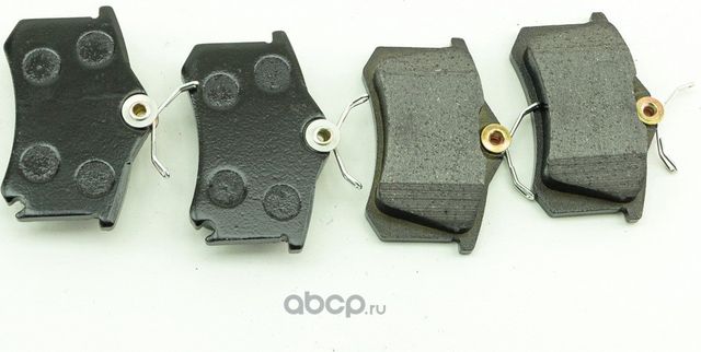 Колодки тормозные задние, комплект (Dominant). Артикул AW0070100002