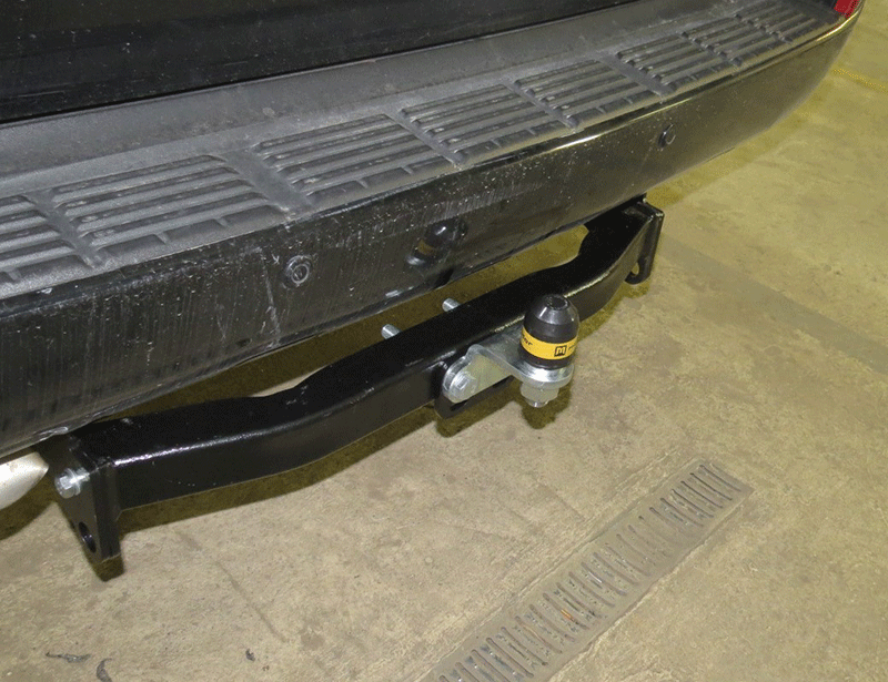 Фаркоп Мотодор для Toyota Land Cruiser 200 2007-2021. Фланцевое крепление. Артикул 92502-FE