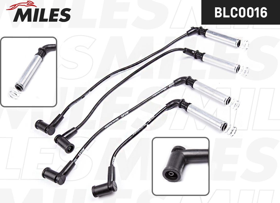 Высоковольтные провода (провода зажигания) (комплект) Miles. Артикул BLC0016