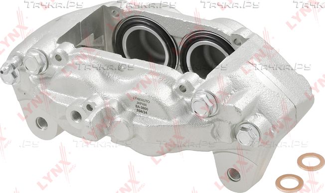 Тормозной суппорт LYNXauto передний правый для Toyota Land Cruiser 200 2007-2020. Артикул BA-3860