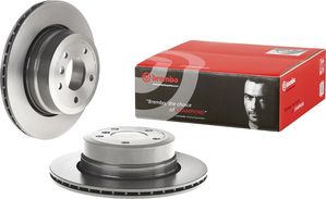 Тормозной диск Brembo UV Coated задний для BMW 5 V (E60/E61) 2004-2010. Артикул 09.B313.11