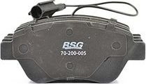 Тормозные колодки BSG. Артикул BSG 70-200-005