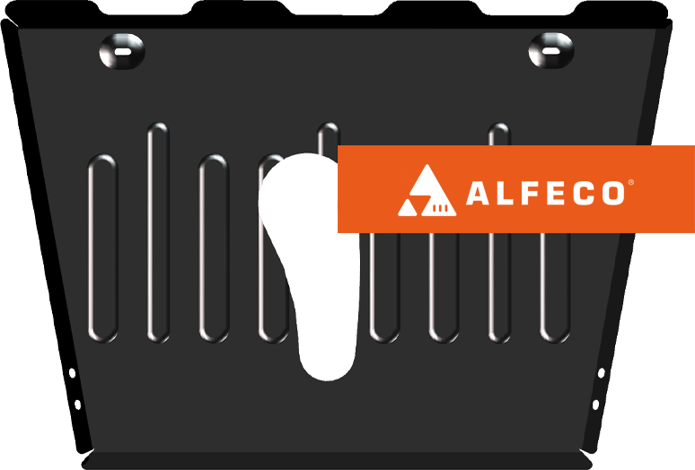 Защита Alfeco для картера и КПП Changan CS75 FL 4WD 2018-2026. Артикул ALF.57.05