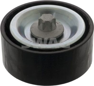 Направляющий (ведущий) ролик приводного поликлинового ремня SWAG (полимерный материал) для Mercedes-Benz B-Класс I (W245) 2005-2011. Артикул 10 94 7996