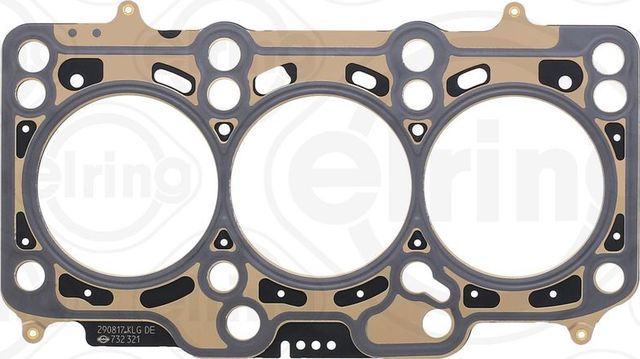 Прокладка ГБЦ Elring для Skoda Fabia II 2010-2014. Артикул 732.321