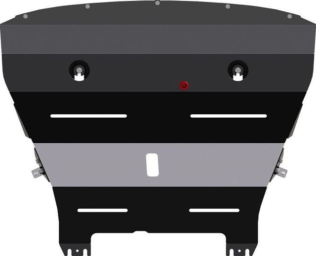 Защита Шериф (1,8 мм) для картера и КПП Geely Emgrand X7 2018-2020. Артикул 28.4276