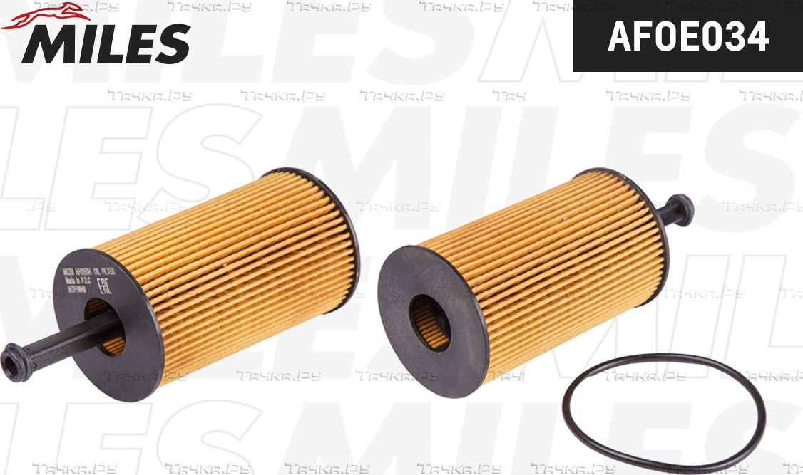 Масляный фильтр Miles для Citroen C3 I 2002-2010. Артикул AFOE034
