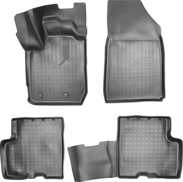 Коврики 3D Норпласт для салона Renault Arkana I 2019-2026. Артикул NPA11-C69-025