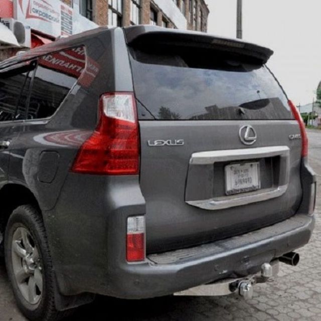 Фаркоп Baltex для Lexus GX 460 2014-2026 с накладкой из нержавеющей стали. Фланцевое крепление. Артикул 24260208E