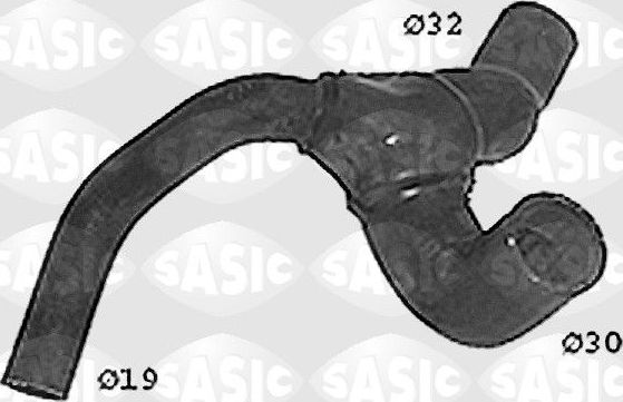 Патрубок радиатора (системы охлаждения) Sasic. Артикул SWH4278