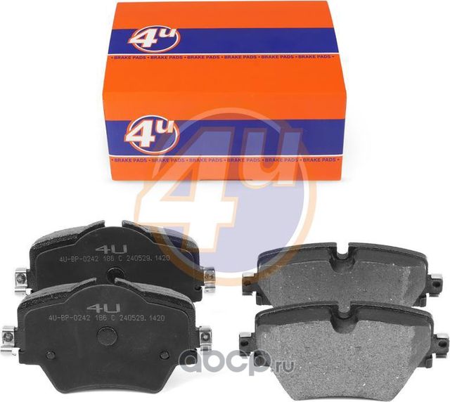 КОЛОДКИ ПЕР BMW 2 ACTIVE TOURER (F45) 2 GRAN TOURER (F46) MINI CLUBMAN (F54) X1 (4U). Артикул 4UBP0242