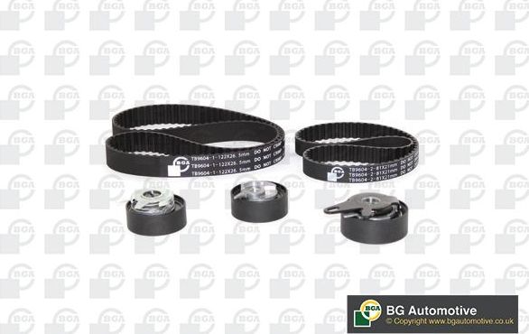 Ремень ГРМ с роликами (комплект) BGA. Артикул TB9604K