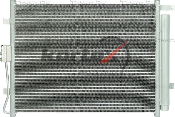 Радиатор кондиционера (Kortex). Артикул KRD2052