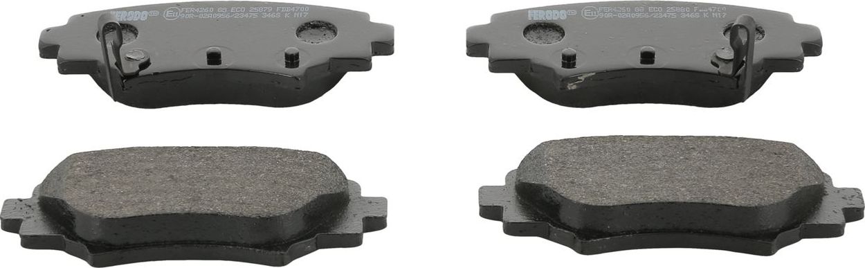 Тормозные колодки Ferodo Premier Eco Friction. Артикул FDB4700