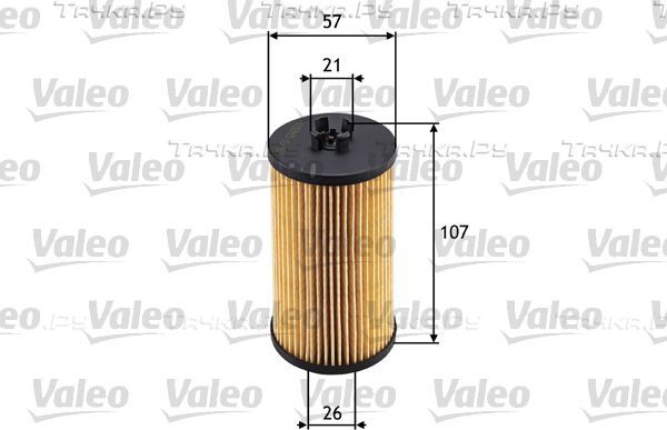 Масляный фильтр Valeo для Chevrolet Aveo I 2008-2011. Артикул 586531