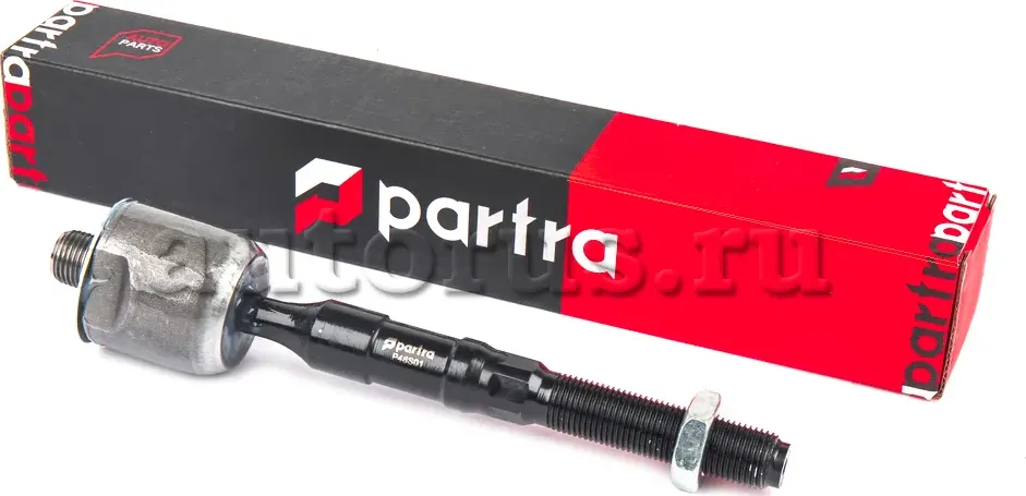 Тяга рулевая | перед прав/лев | (Partra). Артикул AJ5010