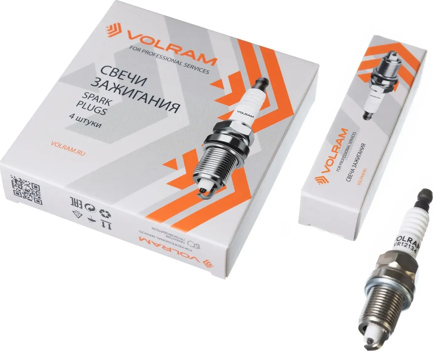 СВЕЧА ЗАЖИГАНИЯ DAEWOO LANOS 1.5 97- LADA 8V ВАЗ 2104-2107,2108-21099,2110-2115 (Volram). Артикул VR12124