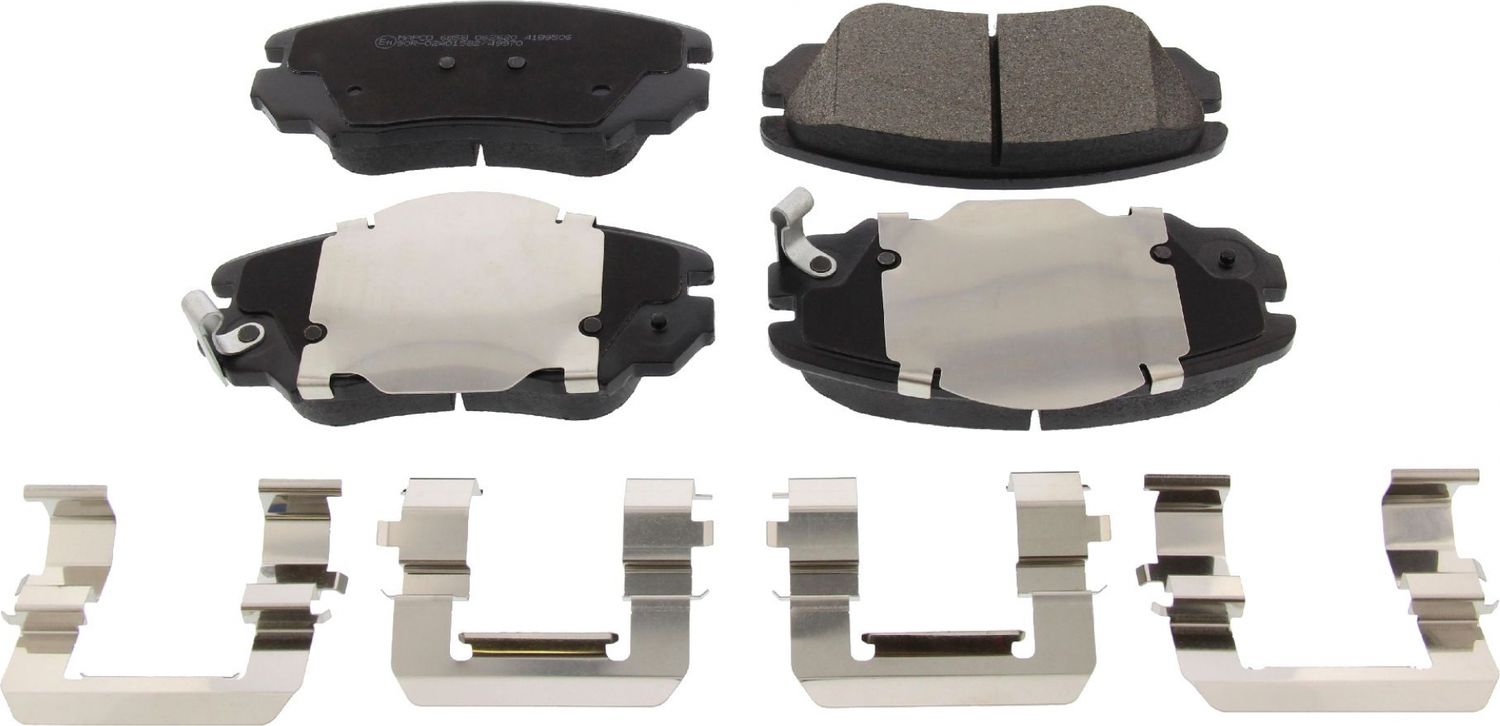 Тормозные колодки MAPCO. Артикул 6858