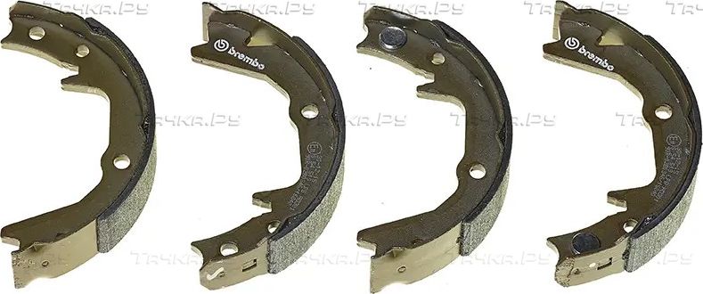 Тормозные колодки (стояночная тормозная система) Brembo задние для Mitsubishi Lancer IX 2001-2013. Артикул S 54 519
