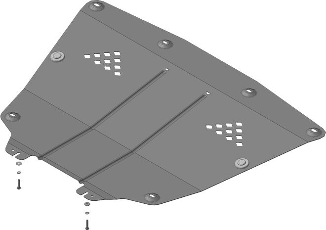 Защита Мотодор для двигателя, КПП Lada Vesta 2015-2026. Артикул 02104