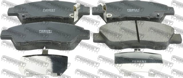 Тормозные колодки Febest. Артикул 0301-GEF