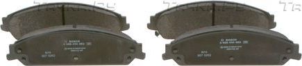Тормозные колодки Bosch (Low-Metallic) передние для Dodge Challenger III 2008-2014. Артикул 0 986 494 483