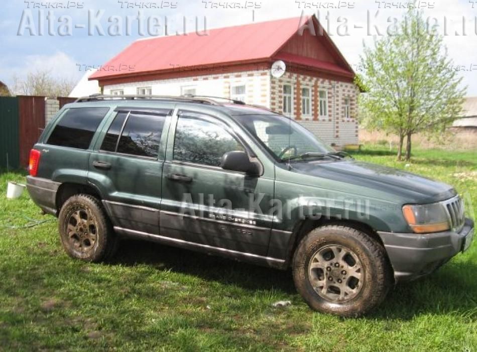 Дефлекторы Cobra Tuning для окон Jeep Grand Cherokee WJ II 1999-2004. Артикул J10499