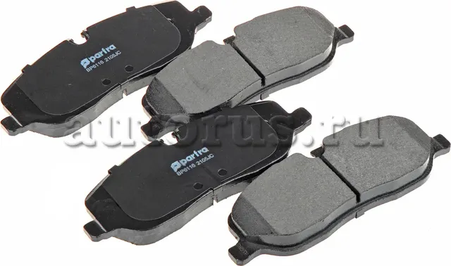 Колодки тормозные дисковые (Partra). Артикул BP6116