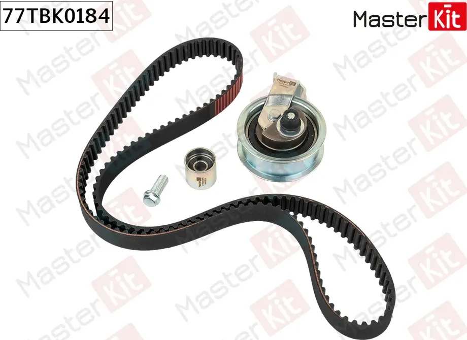 77TBK0184 Комплект ремня ГРМ VW GOLF IV (1J1) 1997 - 2007 (Master KIT). Артикул 77tbk0184