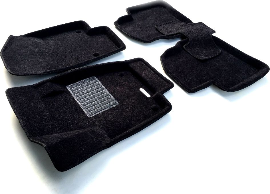 Коврики текстильные Euromat 3D Business для салона Skoda Rapid 2014-2020. Артикул EMC3D-004508