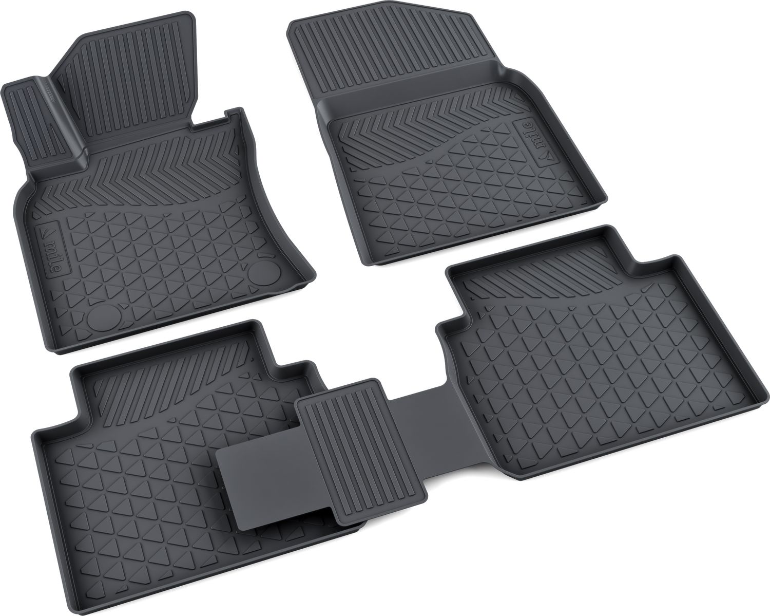 Коврики в салон Mile для Toyota Camry 70 (V70, XV70) 2018-2026. Артикул 1070111