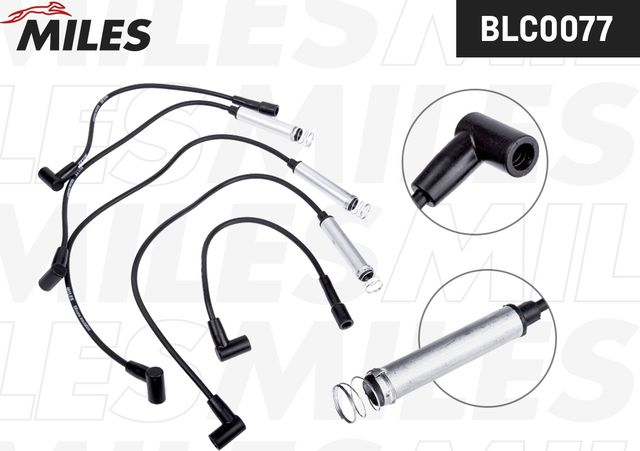 Высоковольтные провода (провода зажигания) (комплект) Miles. Артикул BLC0077