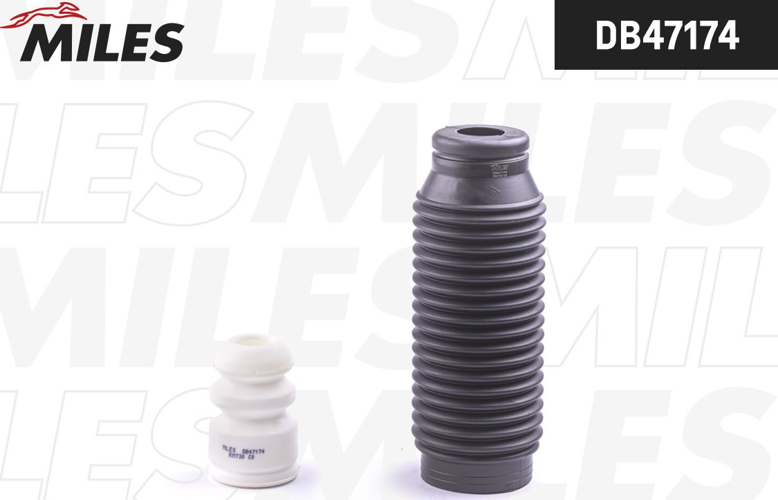 Комплект отбойников и пыльников амортизаторов (стоек) Miles. Артикул DB47174
