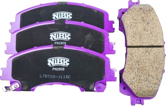 Тормозные колодки NiBK задние для Toyota Highlander II (U40) 2007-2014. Артикул PN1848