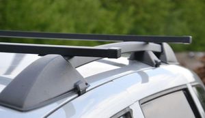 Рейлинги продольные PT Group Усиленные с поперечинами 1,35м для Chevrolet Niva 2002-2020 Черный. Артикул 02010704