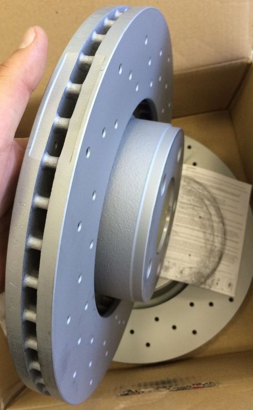 Тормозной диск Zimmermann Sport Coat Z. Артикул 100.3318.52