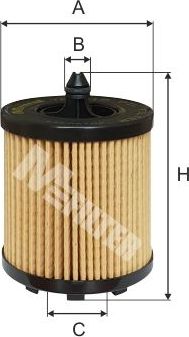 Масляный фильтр MFilter для Alfa Romeo 159 2005-2011. Артикул TE 615
