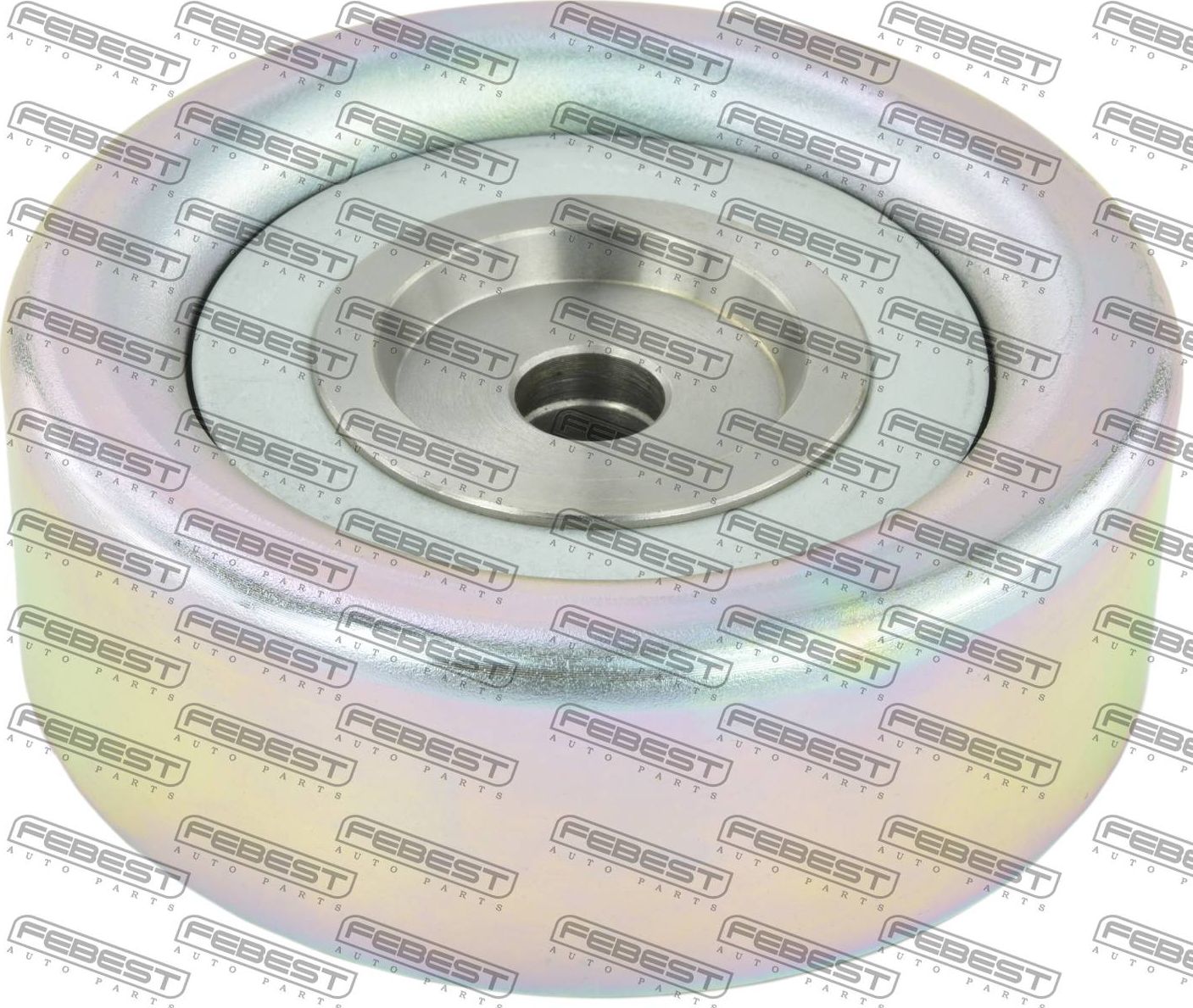 Направляющий (ведущий) ролик приводного поликлинового ремня Febest. Артикул 0488-KG4W