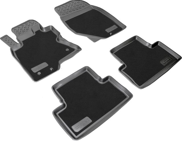 Коврики Норпласт комбинированные для салона Infiniti QX50 2013-2017. Артикул NPL-Po-33-60-CM