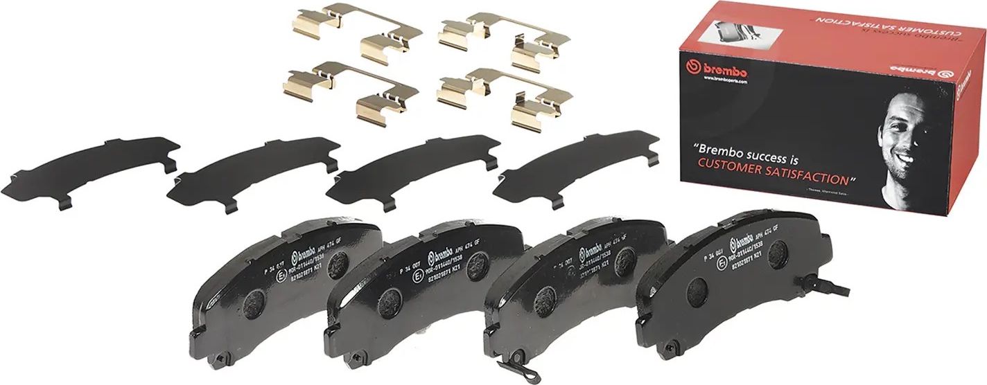 Тормозные колодки Brembo PRIME LINE. Артикул P 34 007