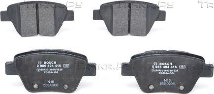 Тормозные колодки Bosch. Артикул 0 986 494 416