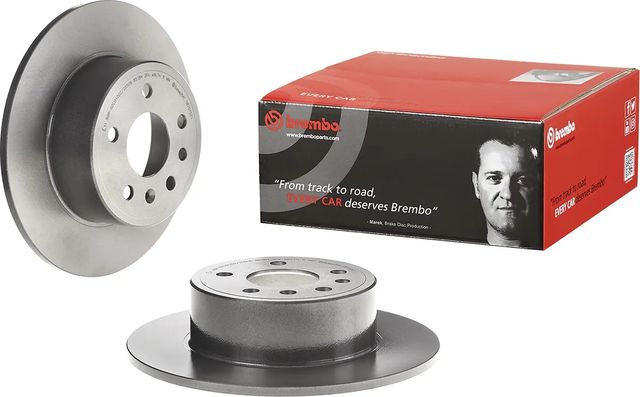 Тормозной диск Brembo PRIME LINE - UV Coated задний для Saab 900 II 1996-1998. Артикул 08.7015.21