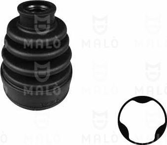 Пыльник ШРУСа внтуренний/наружный Malò (резина) задний для Citroen C-Crosser 2007-2013. Артикул 30293