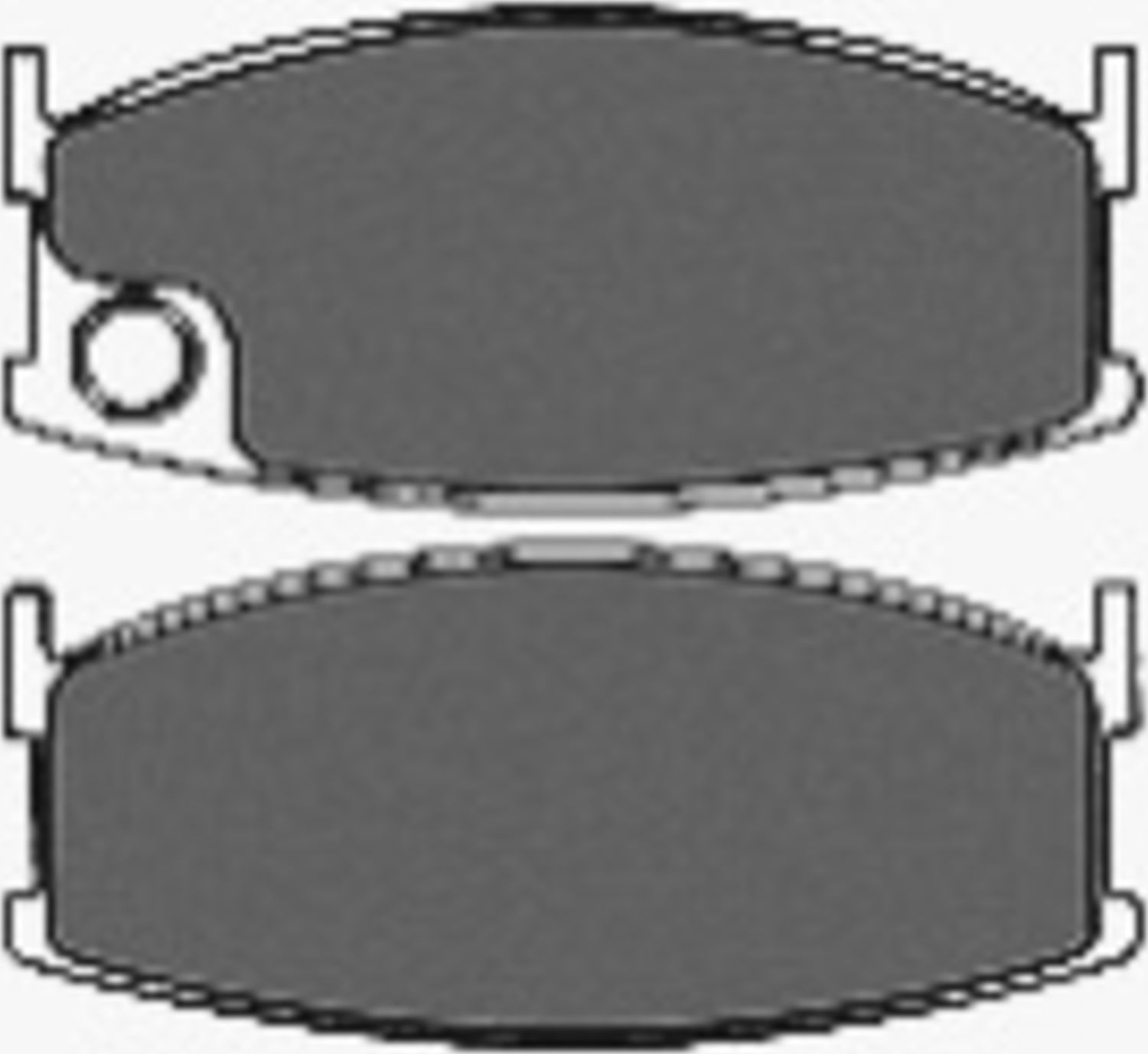 Тормозные колодки MAPCO. Артикул 6147