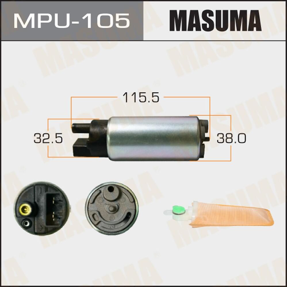 Бензонасос (топливный насос) Masuma. Артикул MPU-105