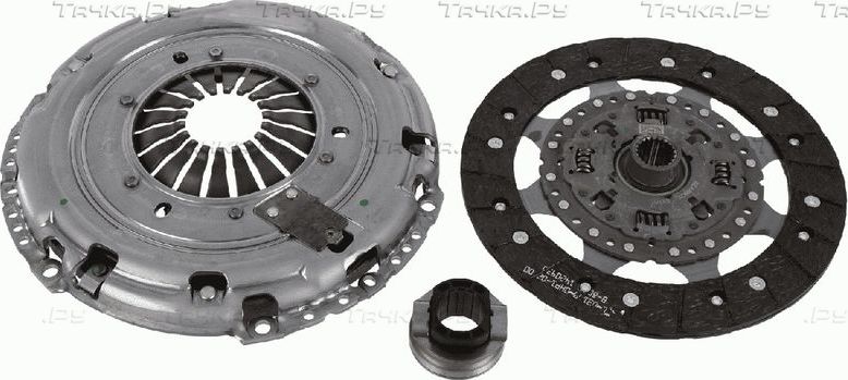 Сцепление (комплект) SACHS XTend для Citroen SpaceTourer I 2016-2026. Артикул 3000 950 796
