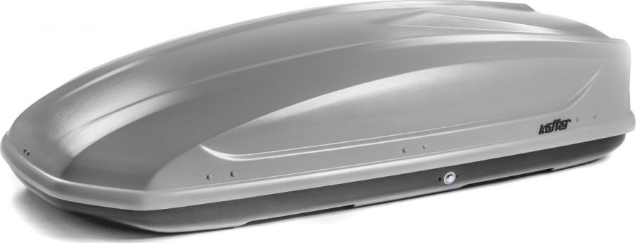 Автомобильный бокс Koffer A440 серый матовый (440 л, 186х86х42 см). Артикул KG440