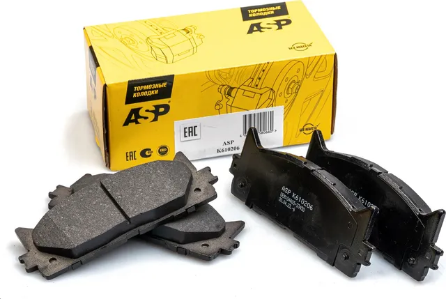 Передние тормозные колодки для а/м Toyota Camry 06 (ASP) ASP. Артикул K610206